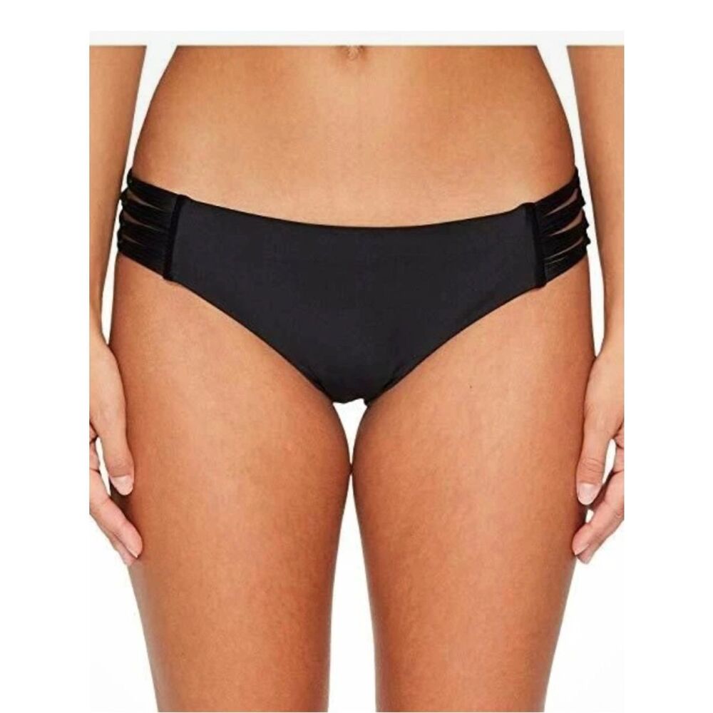 Body Glove Swimwear Ruby Hipster Bikini Bottom, Black, Size Small, NWT